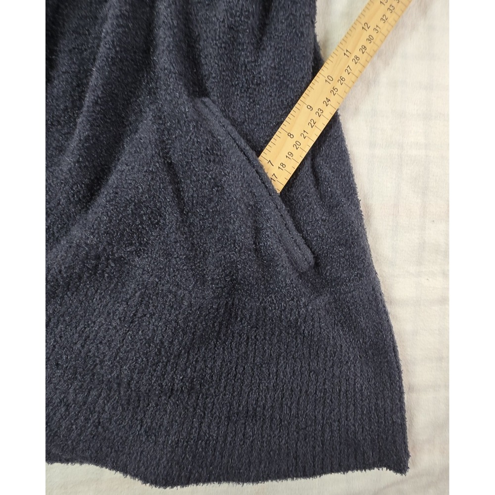 Barefoot Dreams CozyChic Lite Circle Cardi Cardigan Sweater Slate Gray Women's L - Picture 2 of 11